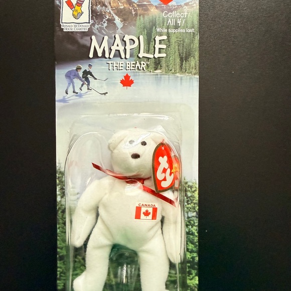 Ty Beanie Babies Maple, Britannia, Erin, and Glory Bears - Picture 2 of 5